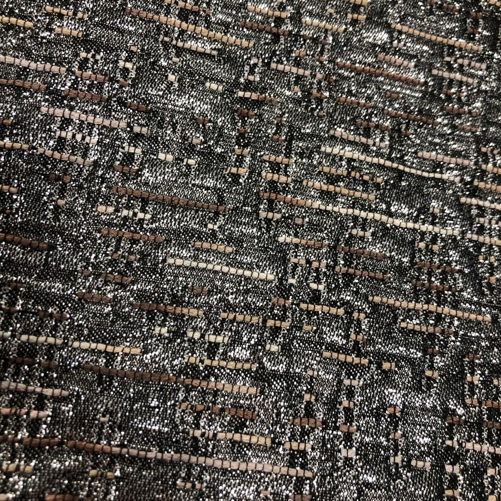 Banana Republic Metallic Silver Brown Tweed Skirt - Picture 5 of 8